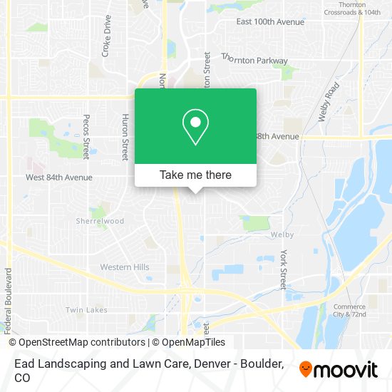 Ead Landscaping and Lawn Care map