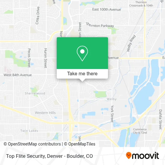 Top Flite Security map