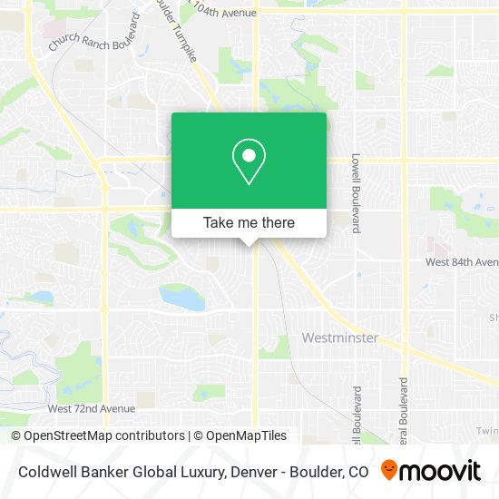 Coldwell Banker Global Luxury map