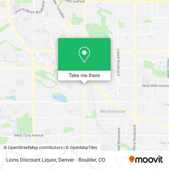 Lions Discount Liquor map