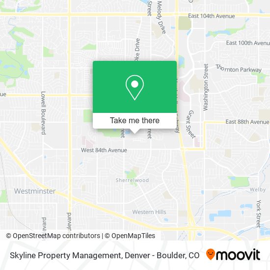 Mapa de Skyline Property Management