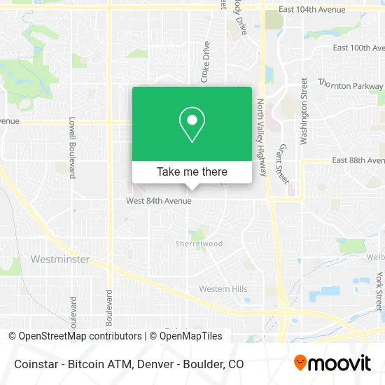 Coinstar - Bitcoin ATM map