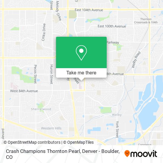 Crash Champions Thornton Pearl map