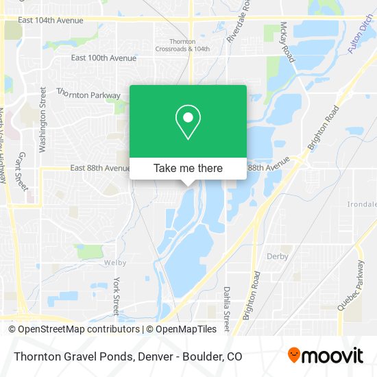 Mapa de Thornton Gravel Ponds