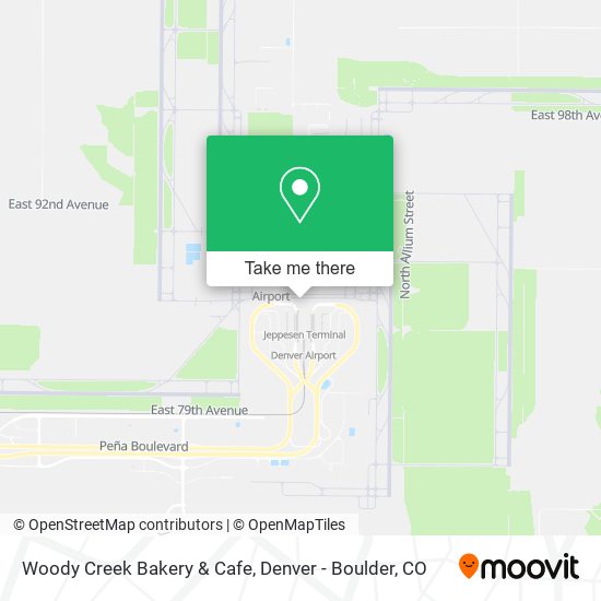 Woody Creek Bakery & Cafe map