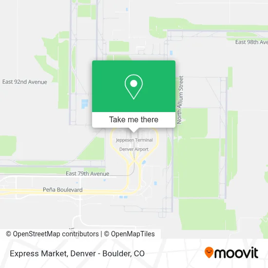 Express Market map