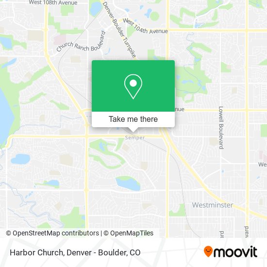 Harbor Church map