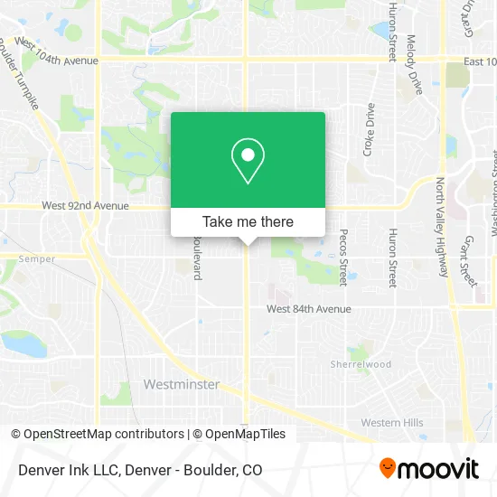 Denver Ink LLC map