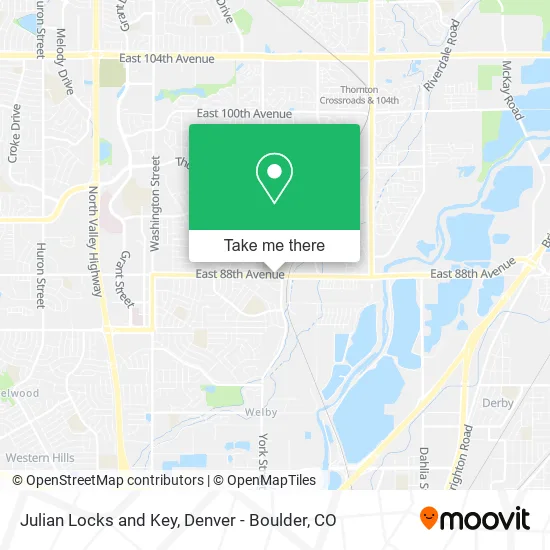 Julian Locks and Key map