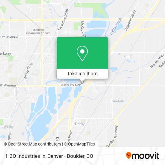 Mapa de H2O Industries in