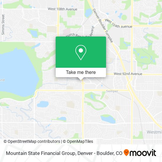 Mapa de Mountain State Financial Group