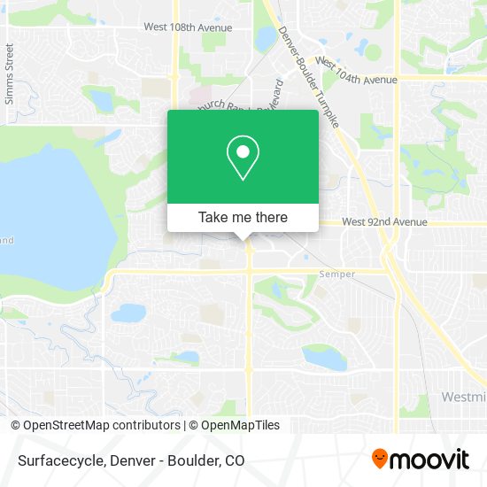 Mapa de Surfacecycle