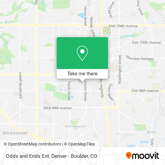 Odds and Ends Ent map