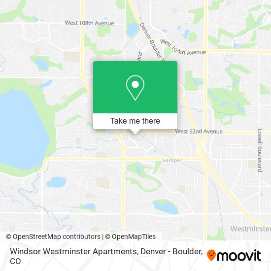 Mapa de Windsor Westminster Apartments