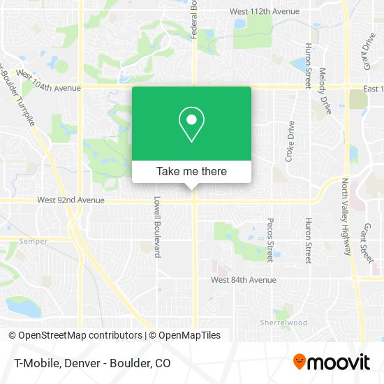 Mapa de T-Mobile