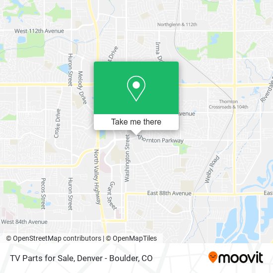 TV Parts for Sale map