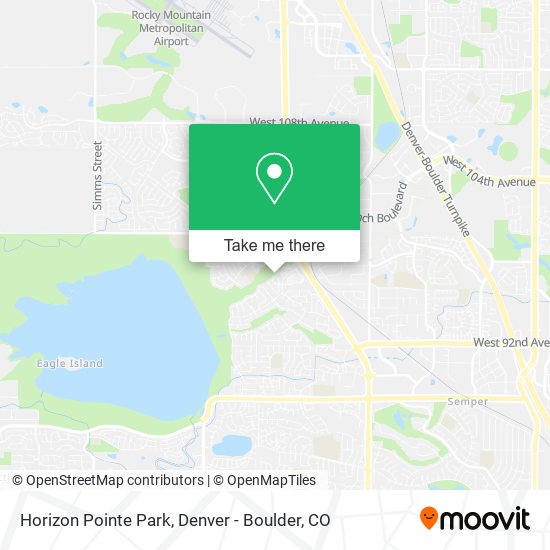 Horizon Pointe Park map