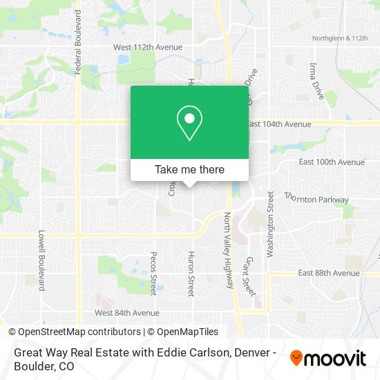 Mapa de Great Way Real Estate with Eddie Carlson