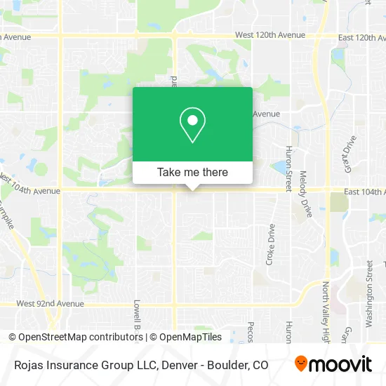 Rojas Insurance Group LLC map