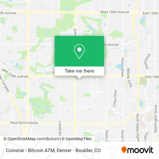 Coinstar - Bitcoin ATM map