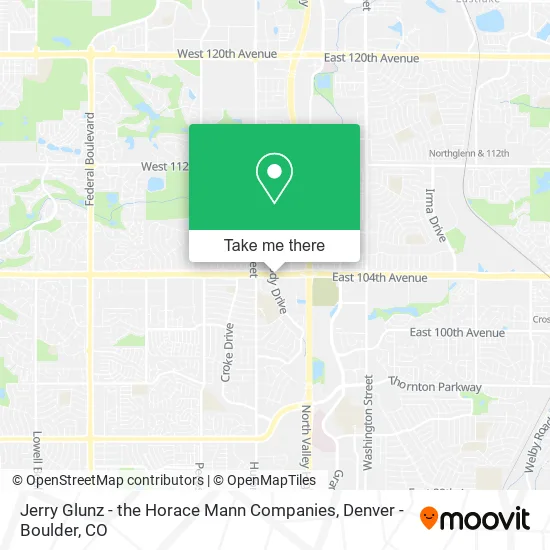 Jerry Glunz - the Horace Mann Companies map