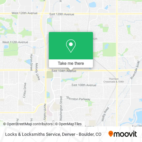Mapa de Locks & Locksmiths Service