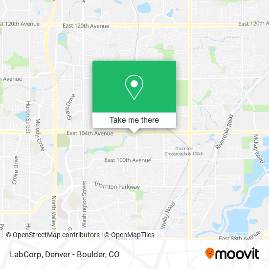 Mapa de LabCorp