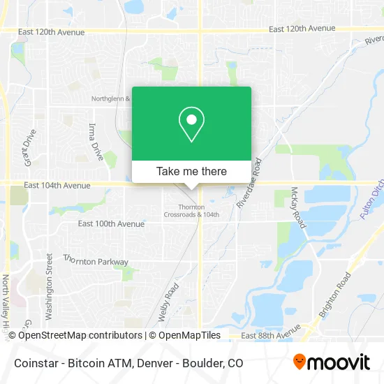 Coinstar - Bitcoin ATM map