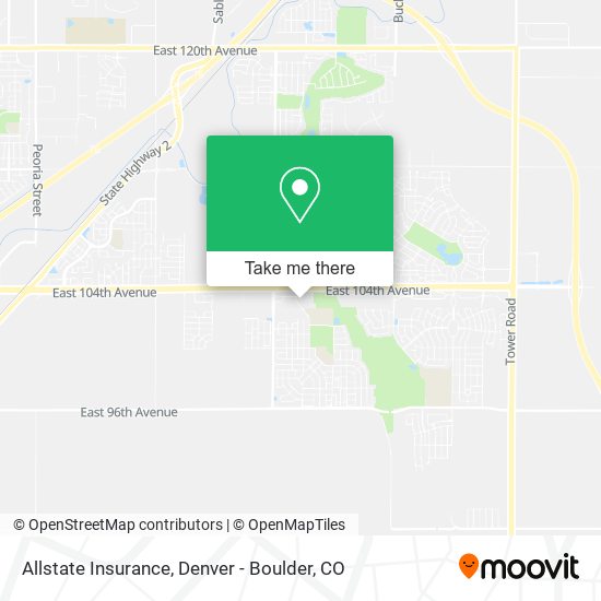 Allstate Insurance map
