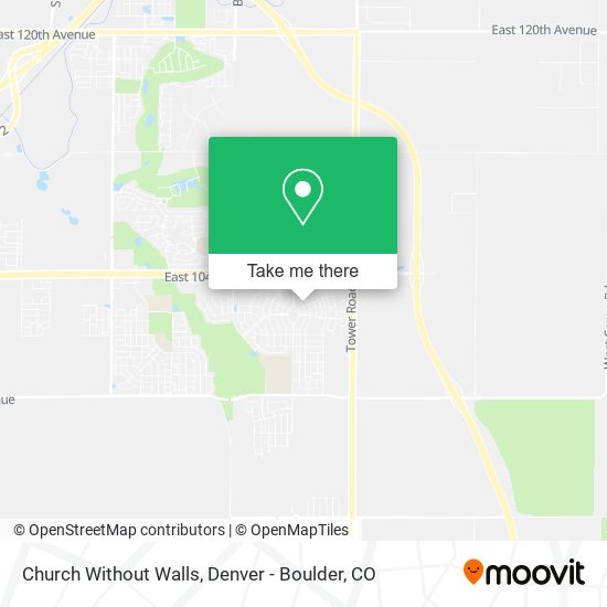 Church Without Walls map