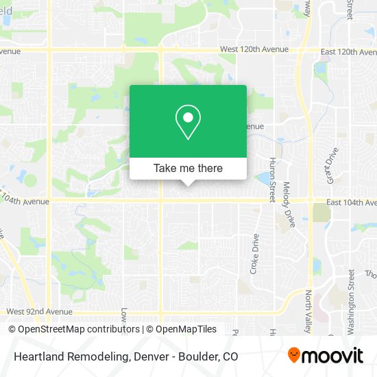 Mapa de Heartland Remodeling