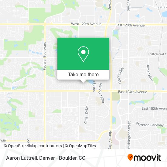 Aaron Luttrell map