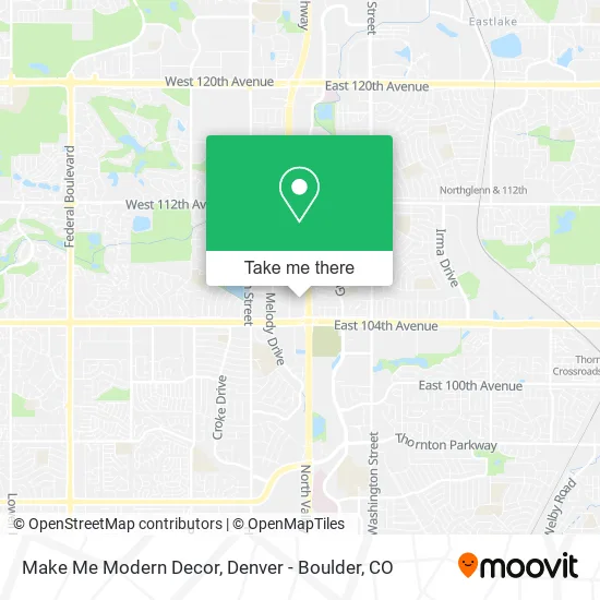 Make Me Modern Decor map