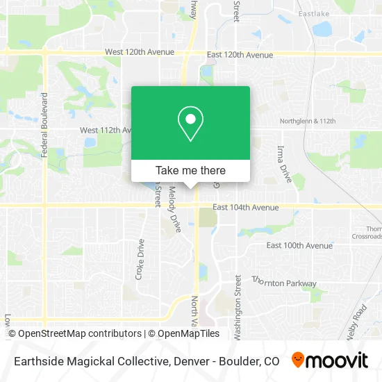 Earthside Magickal Collective map