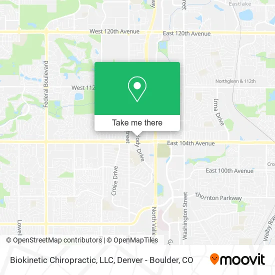 Biokinetic Chiropractic, LLC map