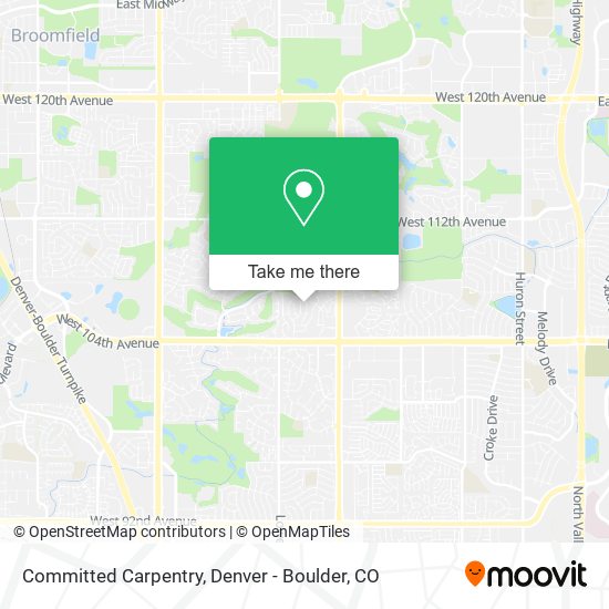 Committed Carpentry map
