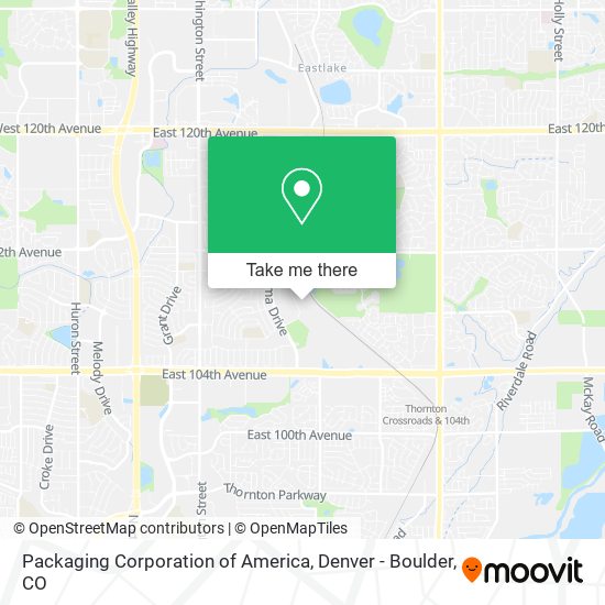 Packaging Corporation of America map