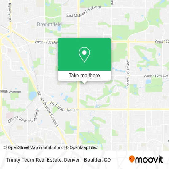 Mapa de Trinity Team Real Estate