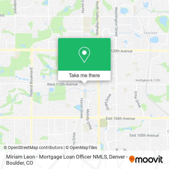 Mapa de Miriam Leon - Mortgage Loan Officer NMLS