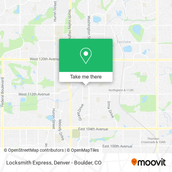 Locksmith Express map