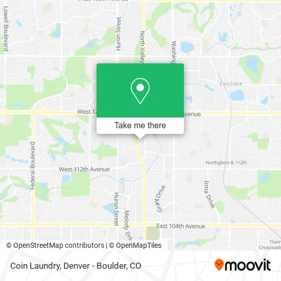 Coin Laundry map