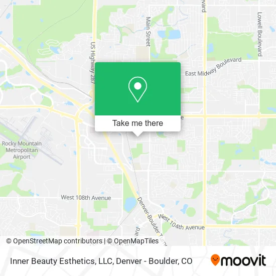 Inner Beauty Esthetics, LLC map