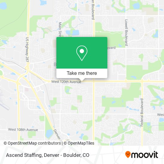 Ascend Staffing map