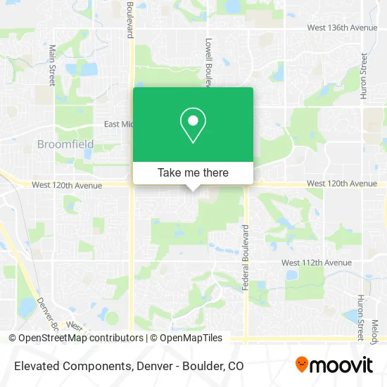 Elevated Components map