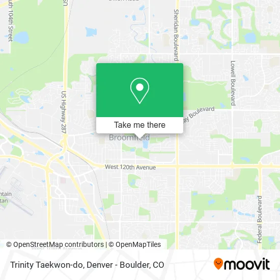 Trinity Taekwon-do map