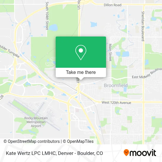 Kate Wertz LPC LMHC map