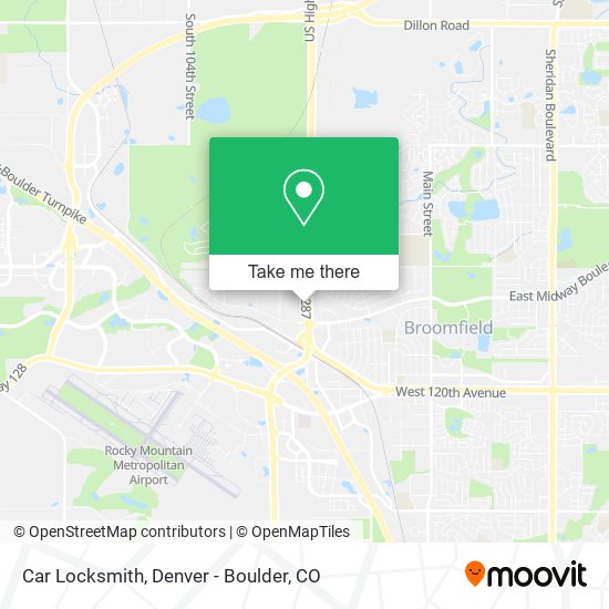 Car Locksmith map