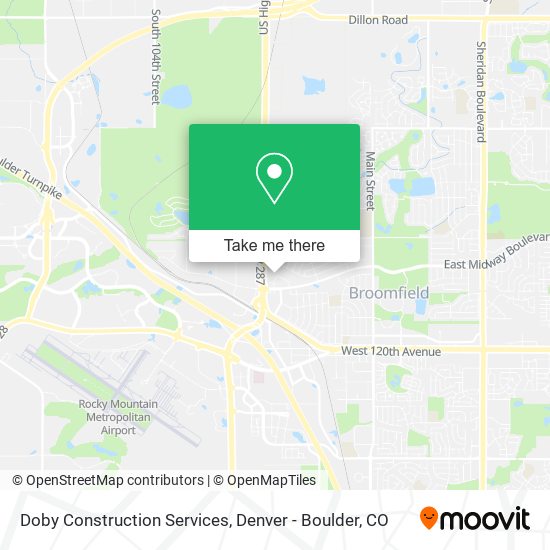 Doby Construction Services map