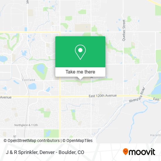 J & R Sprinkler map