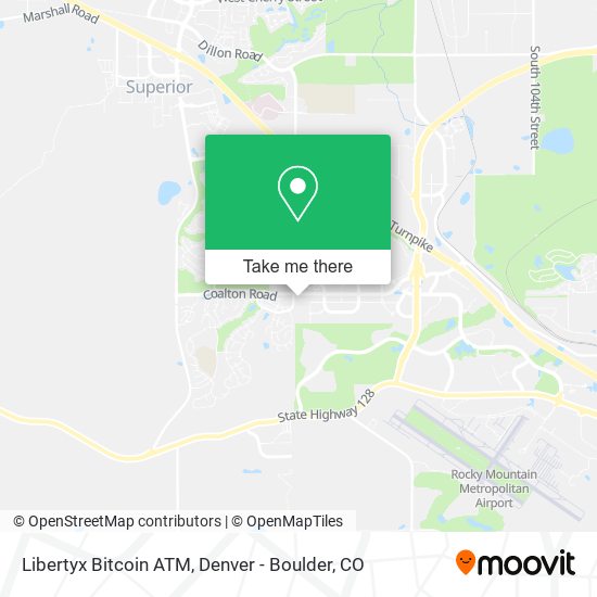 Libertyx Bitcoin ATM map